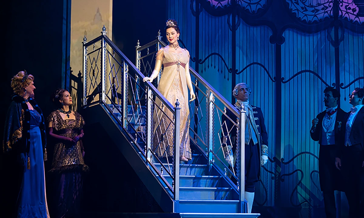 Shereen Ahmed in the national tour of My Fair Lady